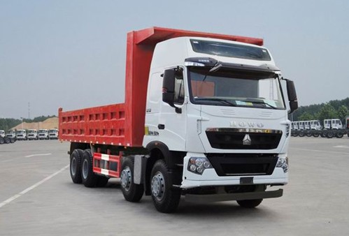 重汽豪沃HOWO T7H前四后八自卸車圖片 重汽豪沃HOWO T7H前四后八自卸車圖片