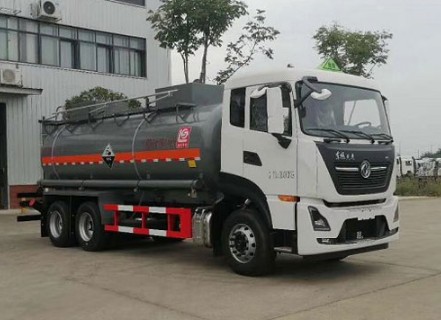 國六東風天龍后八輪腐蝕性物品罐式運輸車圖片 國六東風天龍后八輪腐蝕性物品罐式運輸車圖片