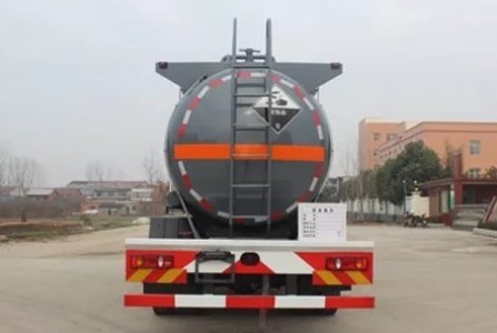 潤知星牌SCS5254GFWDFH型東風天錦小三軸腐蝕性物品罐式運輸車 潤知星牌SCS5254GFWDFH型東風天錦小三軸腐蝕性物品罐式運輸車