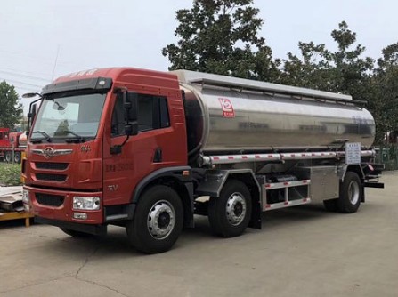 一汽青島解放龍V小三軸鋁合金供液車圖片 一汽青島解放龍V小三軸鋁合金供液車圖片